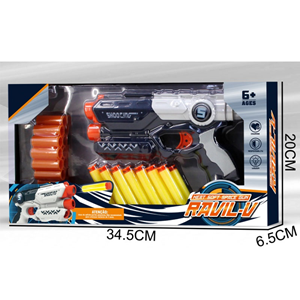 تفنگ اسباب بازی کلت تیر فومی HEAT SOFT SPACE GUN RAVIL-V_اسباب بازی